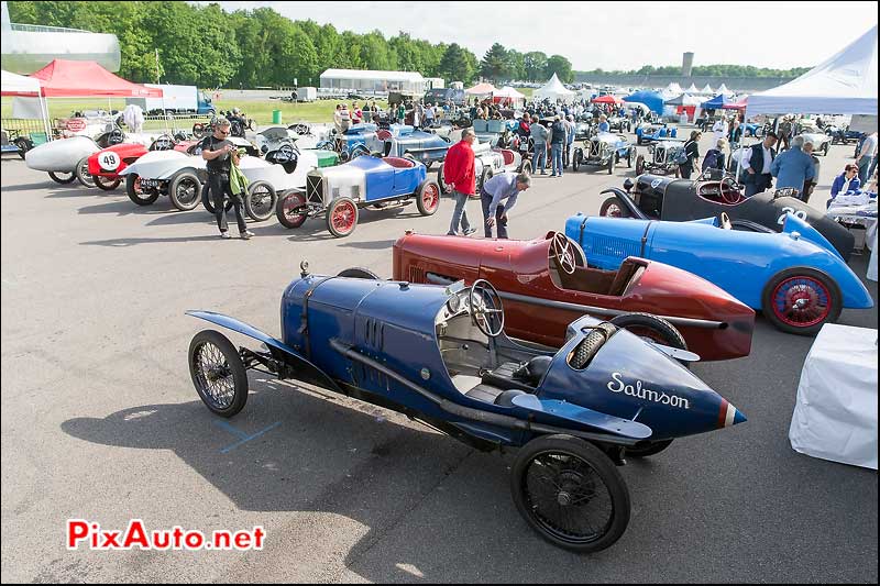 Vintage Revival Montlhery 2015, Salmson GS Course