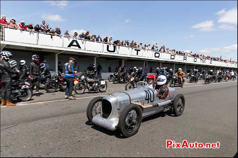 Vintage Revival Montlhery 2015, Salmson-Jahan Special