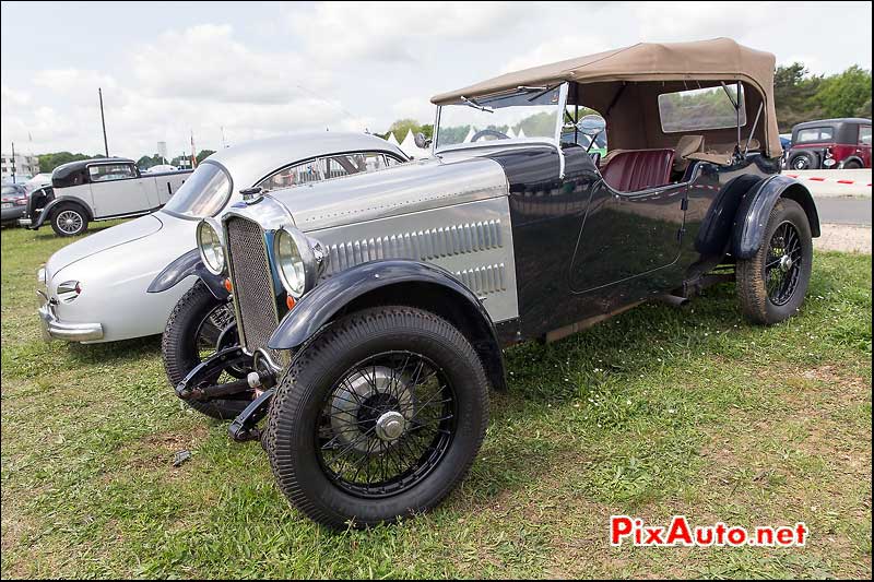 Vintage Revival Montlhery 2015, Salmson S4 Tourer