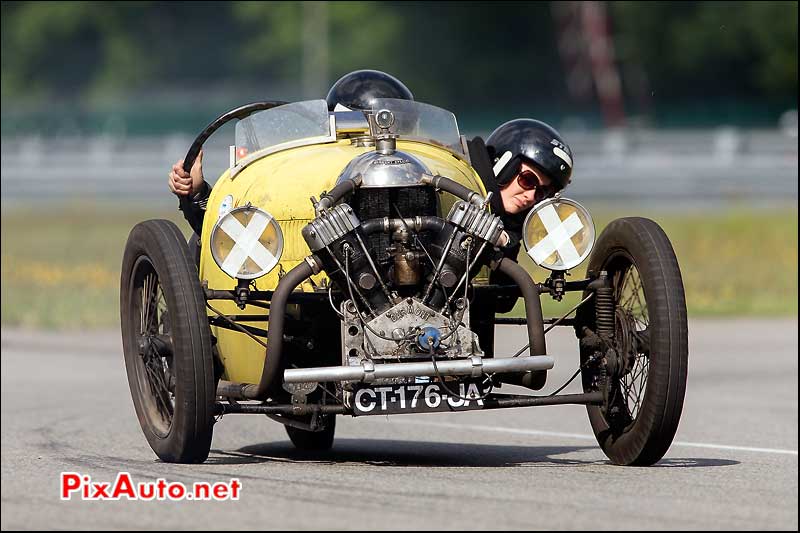 Vintage Revival Montlhery 2015, Tricyclecar Darmont Special