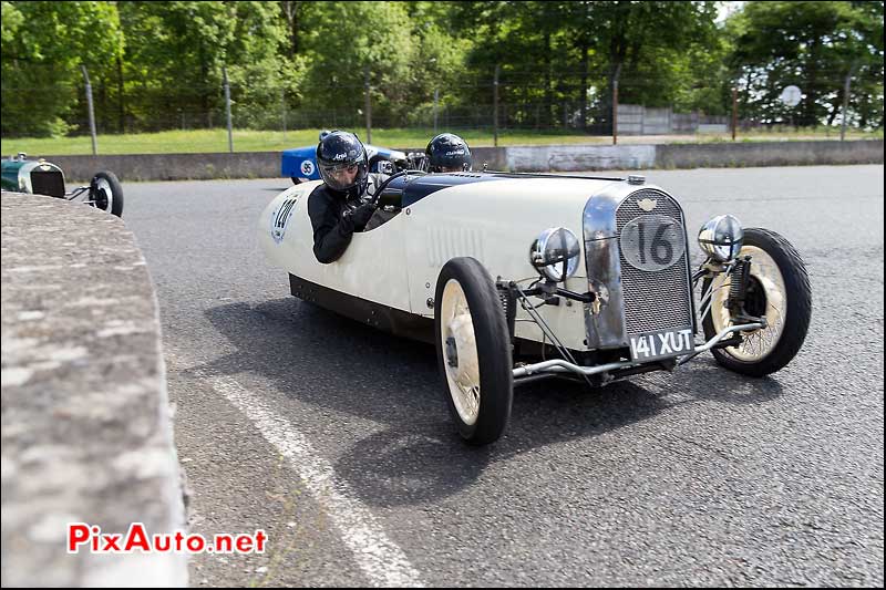 Vintage Revival Montlhery 2015, Tricyclecar Morgan F2 Sport