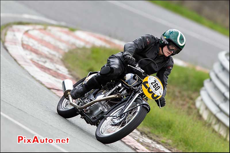 Vintage Revival Montlhery 2015, Velocette Mac Mov 380cc