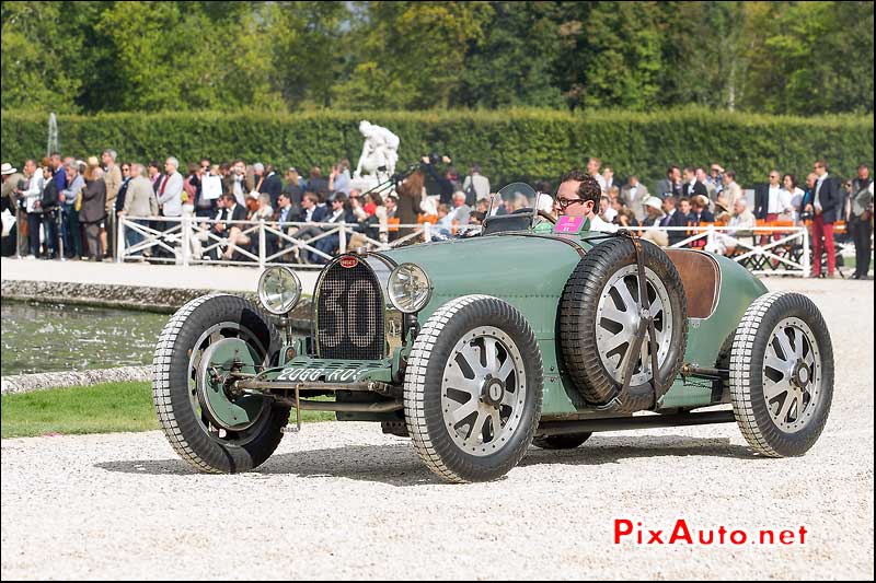 Chantilly-Arts-et-Elegance-Richard-Mille, Bugatti 35B 1927 Helle Nice