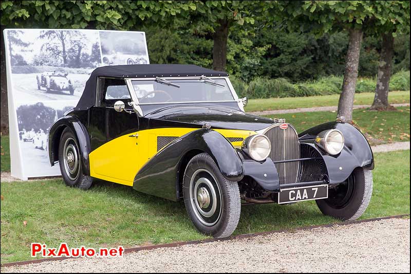 Chantilly-Arts-et-Elegance-Richard-Mille, Bugatti 57S Corsica