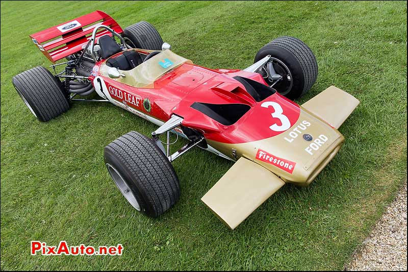 Chantilly-Arts-&-Elegance 2015, F1 Lotus 49