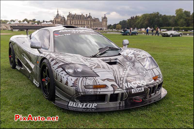 Chantilly-Arts-&-Elegance 2015, Mclaren F1 GTR signee cesar