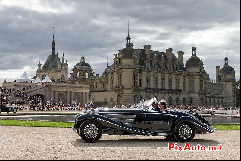Chantilly-Arts-et-Elegance-Richard-Mille, Mercedes-Benz 500k Special Roadster