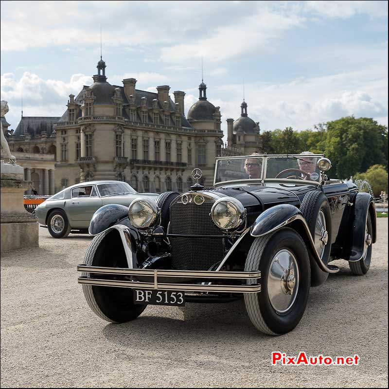 Chantilly-Arts-et-Elegance-Richard-Mille, Mercedes-Benz 680S Saoutchik