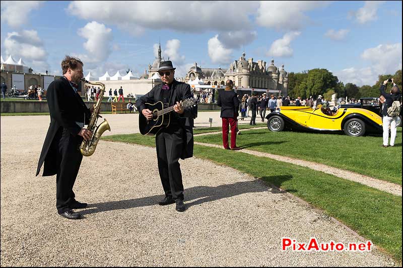 Chantilly-Arts-et-Elegance-Richard-Mille, Musiciens Itinerants