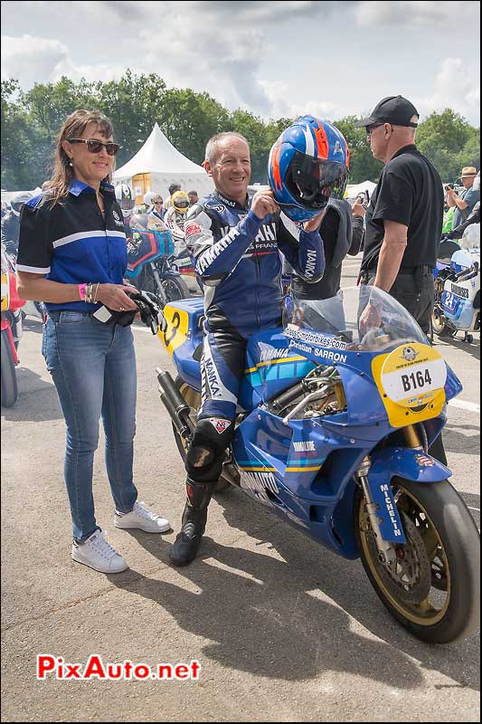 Coupes Moto Legende 2015, Christian Sarron