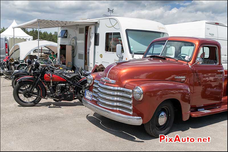 Coupes Moto Legende 2015, Pickup Chevrolet 3100