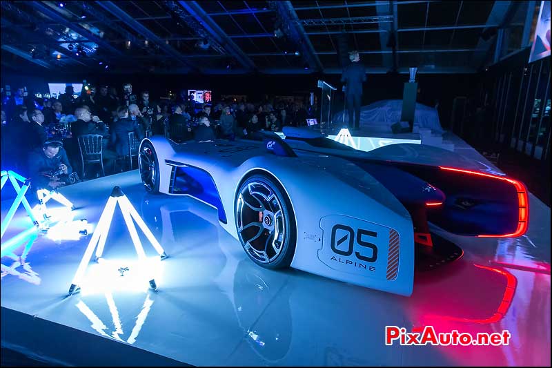 Exposition Concept-Cars, Barquette Alpine Vision Gran Turismo