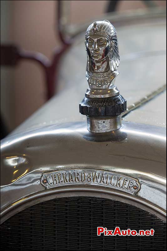 Musee-Automobile-Vendee, Mascotte Indien Chenard Et Walcker