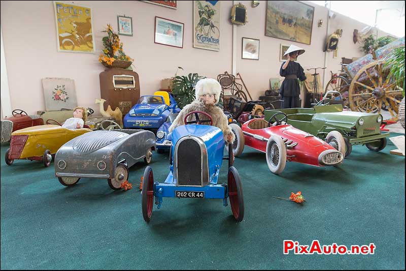 Musee-Automobile-Vendee, Voitures d'enfant a Pedales