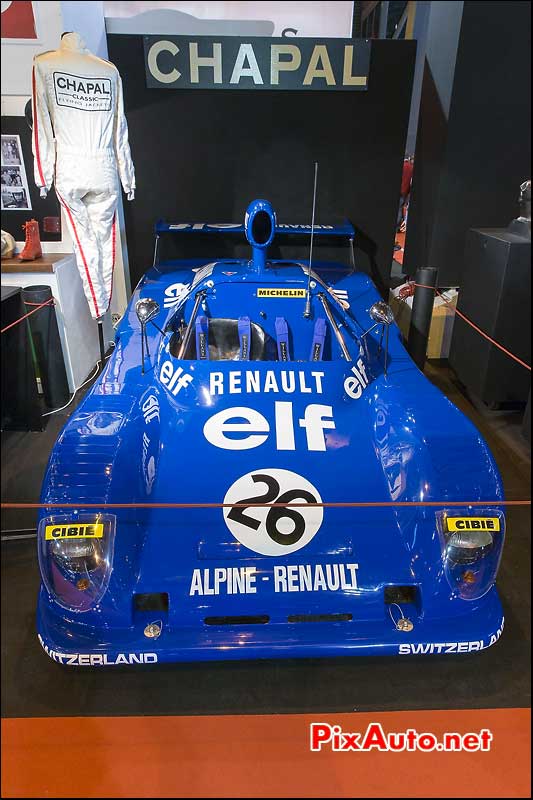 Salon Retromobile, stand Chapal, Alpine-Renault A441C Beaumont-Lombardi