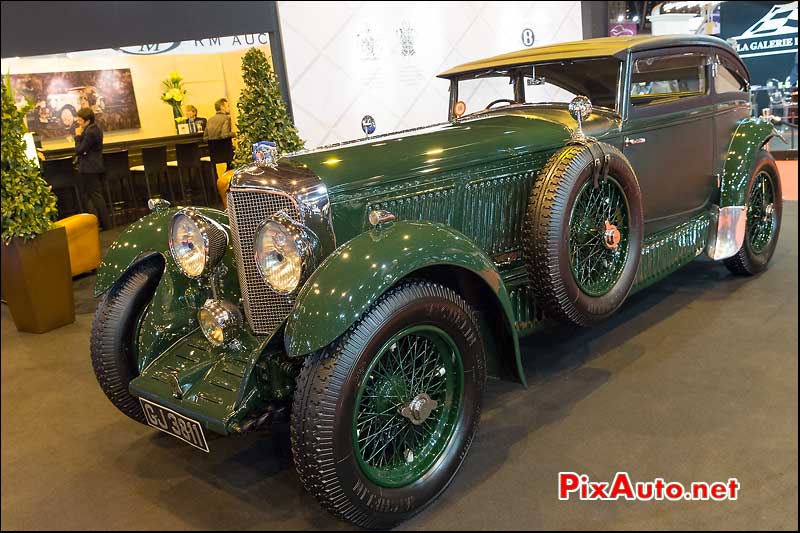 Salon Retromobile 2015, Bentley Speed Six Blue Train