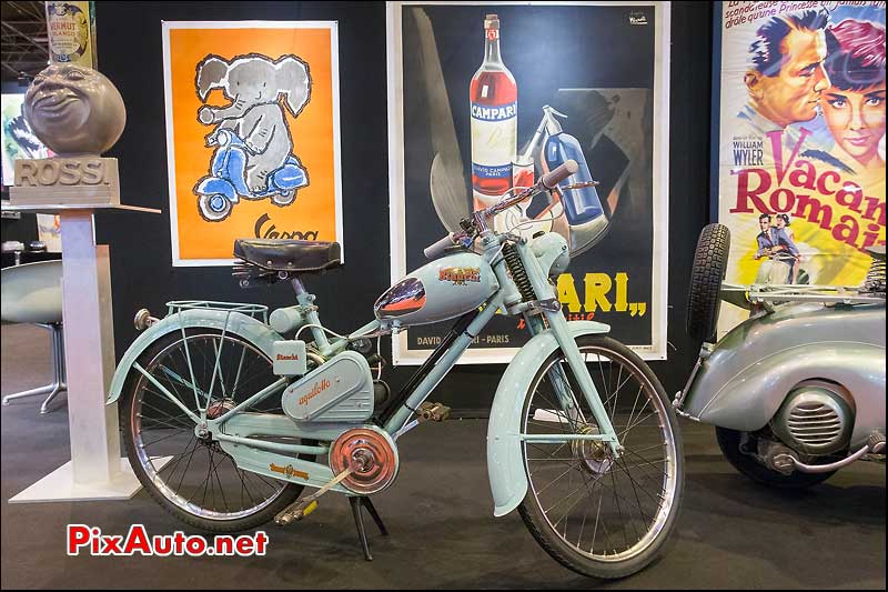 Salon Retromobile, Bianchi Aquilotto 50cc