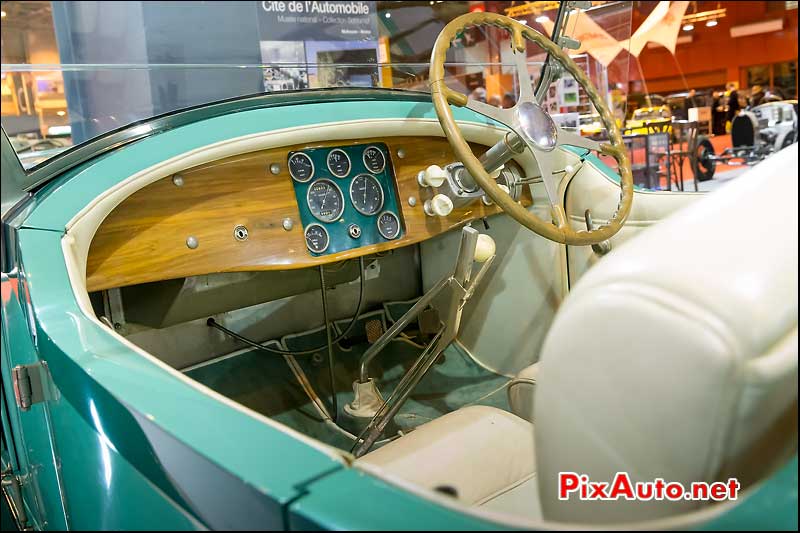 Retromobile, Bugatti Royale Roadster Esders Tableau de bord