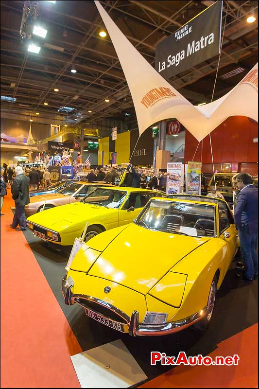 Salon Retromobile, La Saga Matra