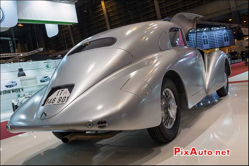 40e Salon Retromobile, Mercedes 540K Streamliner Arriere