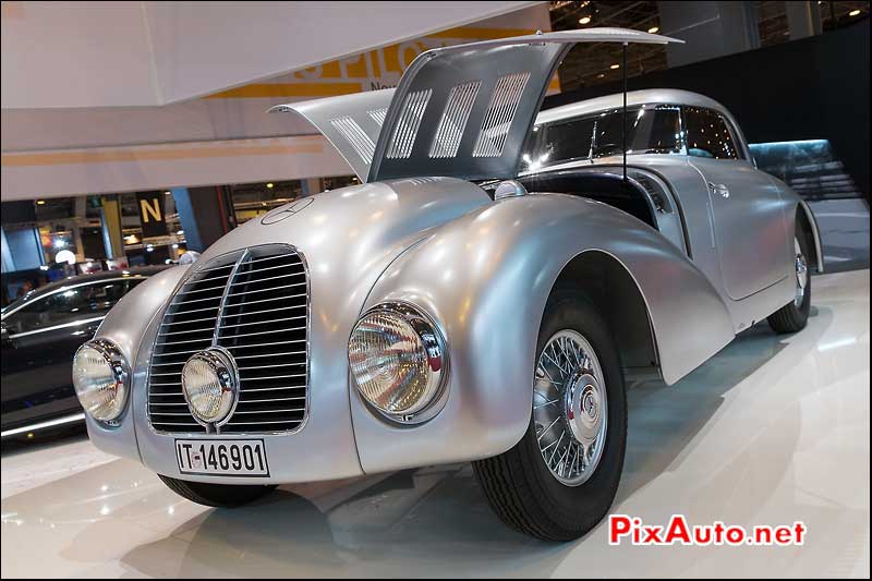 Salon Retromobile 2015, Mercedes 540K Streamliner