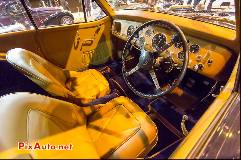 Salon Retromobile, Talbot Lago T26 Gs Coupe Chambas Habitacle