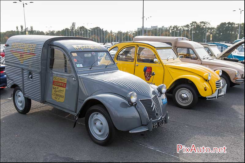 Parking Salon Automedon 2015, Citroen 2CV utilitaire