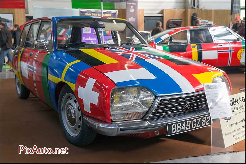 Salon Automedon, Citroen GS A Drapeaux