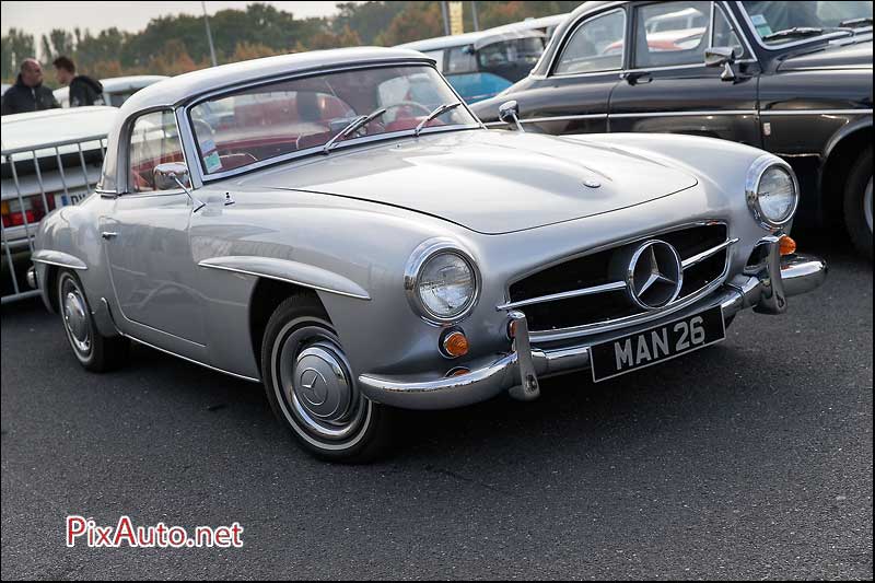 Parking Salon Automedon, Mercedes 190SL Roadster