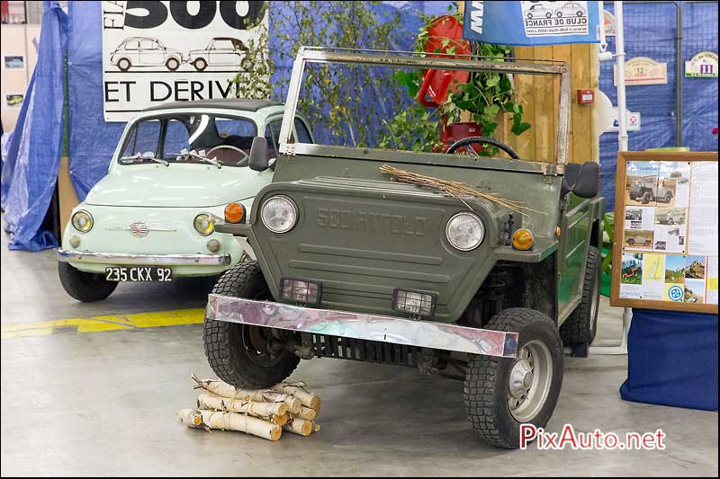 Salon Automedon, Scoiattolo et Fiat 500