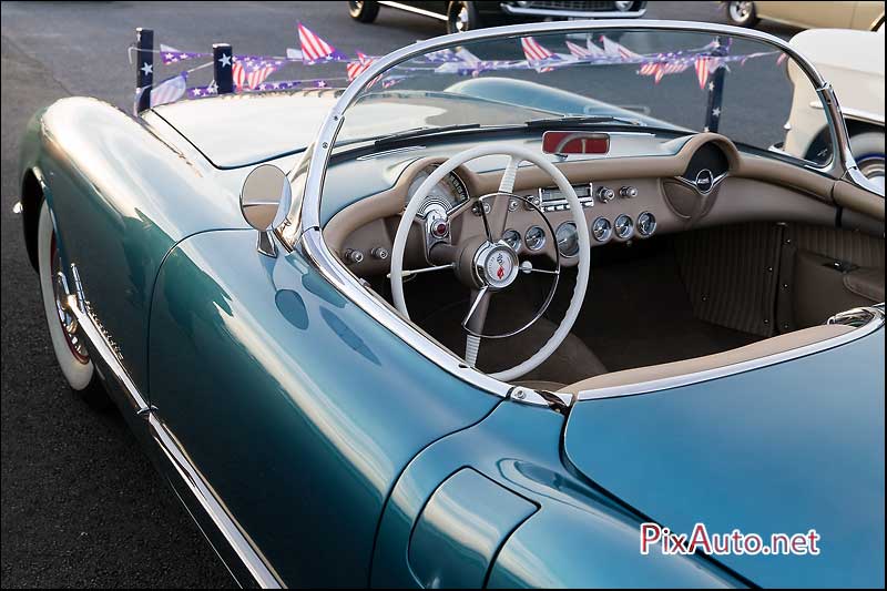 Parking Salon Automedon, Tdb Corvette Roadster 1954