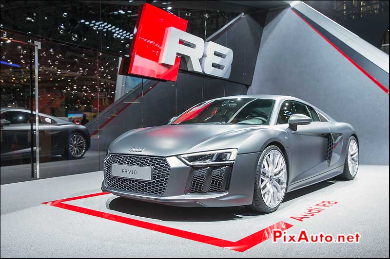 Salon -de-Geneve 2015, nouvelle Audi R8 V10