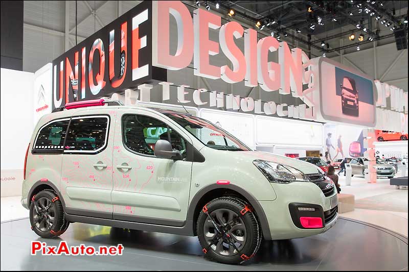 Salon De Geneve, Citroen Berlingo Concept Moutain Vibe