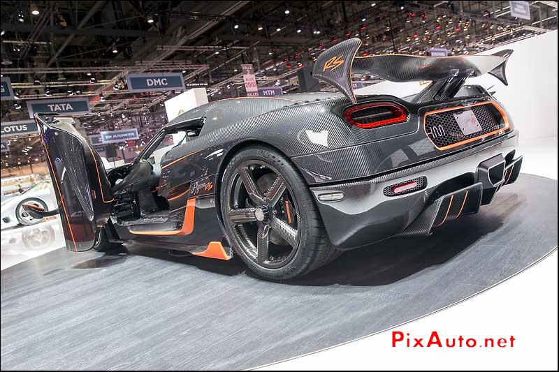 Salon-de-Geneve, Koenigsegg Agera RS Arriere