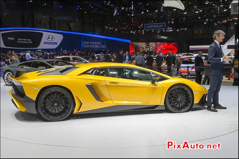 Salon De Geneve, Lamborghini Aventador LP750-4 SV