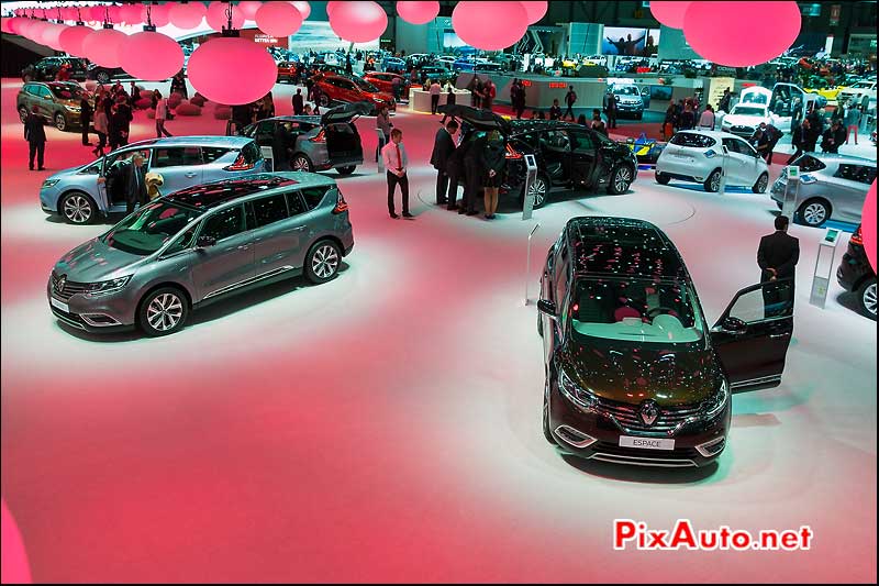 Salon-de-Geneve, Stand Renault Geneve