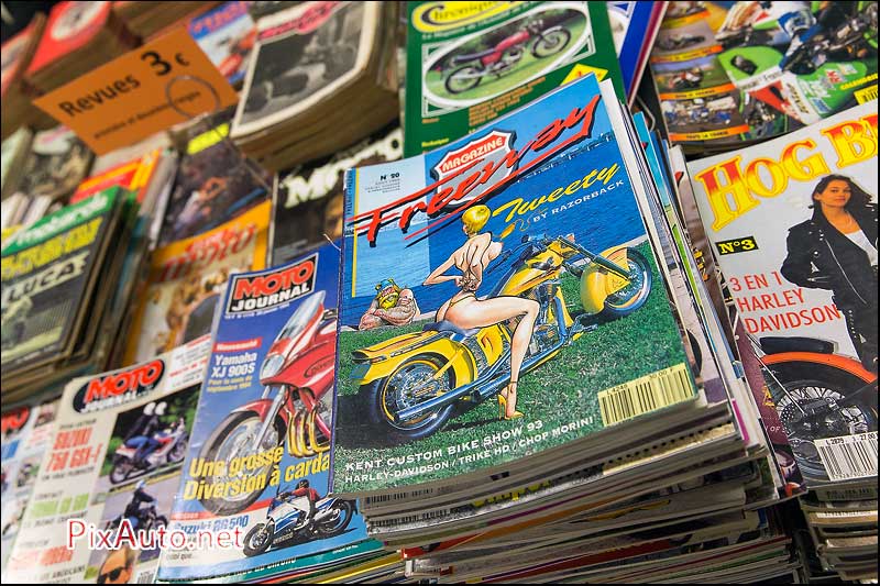 Salon-Moto-Legende 2015, Ancien Magazine Freeway