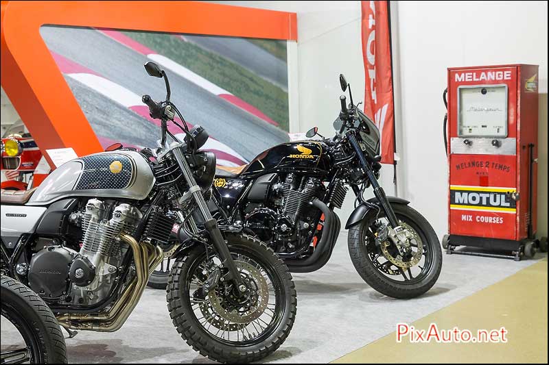 Salon-Moto-Legende 2015, Honda CB1100 et Badseeds