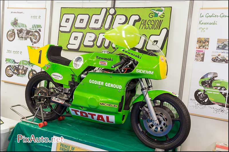 Salon-Moto-Legende 2015, Kawasaki Godier Genoud 75
