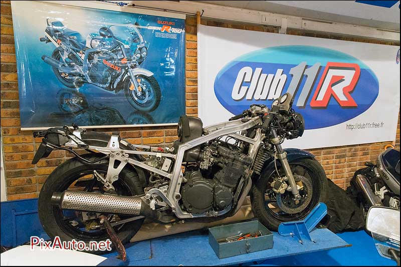 Salon-Moto-Legende 2015, Mecanique Suzuki