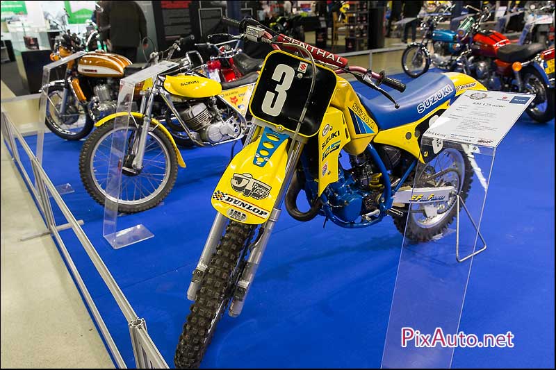 Salon-Moto-Legende 2015, Suzuki RM 125 Usine