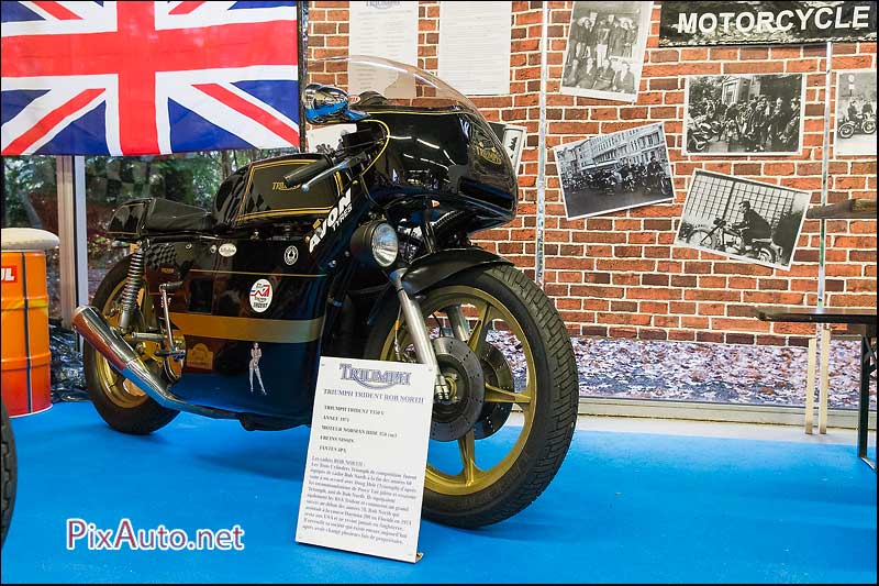 Salon-Moto-Legende 2015, Triumph Trident Rob North