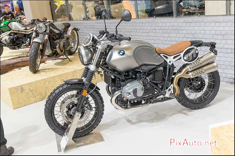 Salon-de-la-Moto, news BMW R-NineT Scrambler