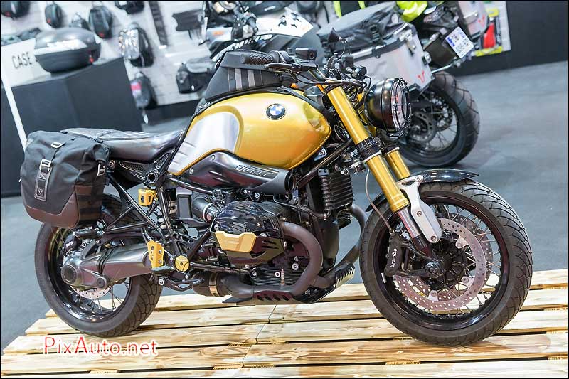 Salon-de-la-Moto, BMW R-nineT Bagages SW Motech