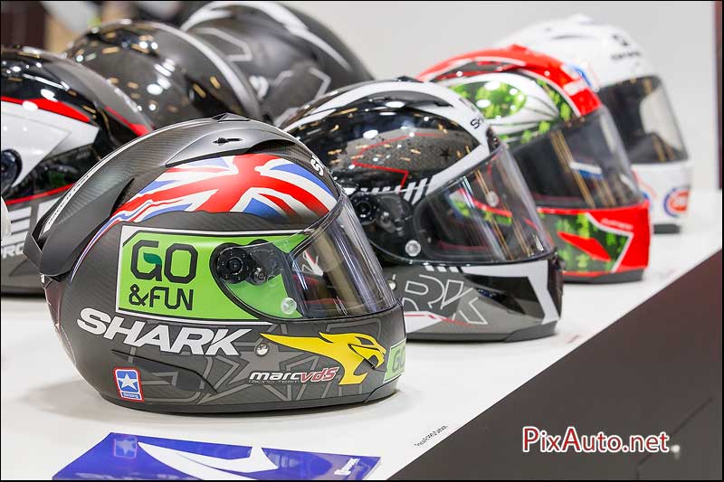 Salon-de-la-Moto, Casques Shark