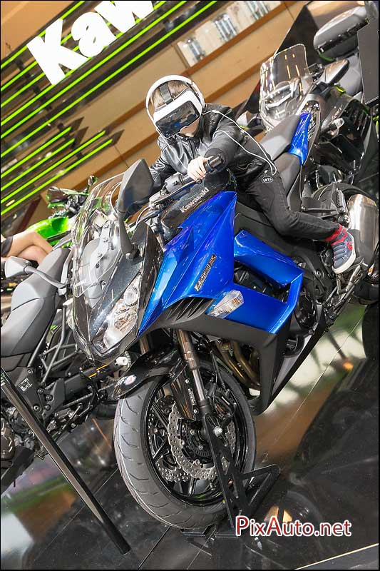 Salon-de-la-Moto, Essai Virtuel Kawasaki Z1000SX