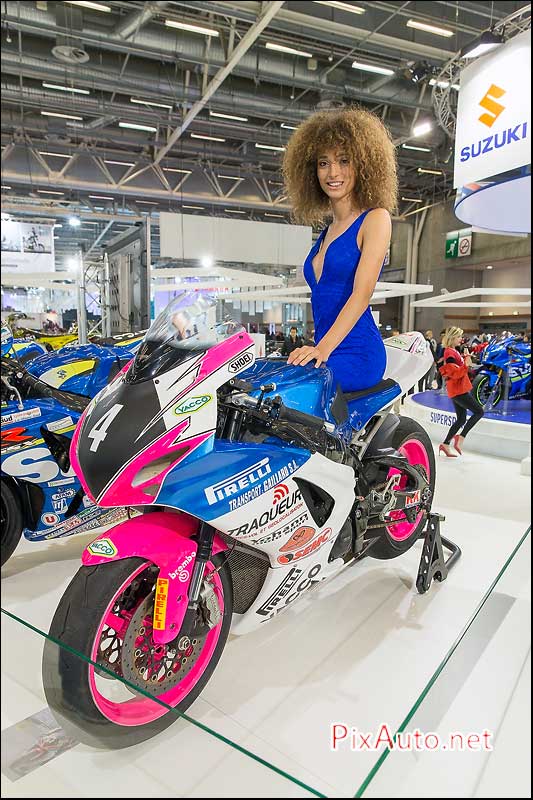 Salon-de-la-Moto, Hotesse Suzuki GSX-R 600