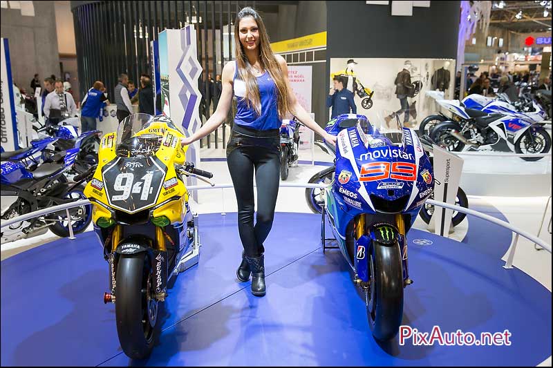 Salon-de-la-Moto, Hotesse Yamaha Racing endurance et MotoGP