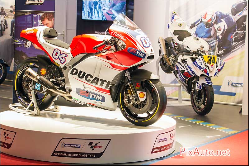 Salon-de-la-Moto, Michelin de retour en Motogp