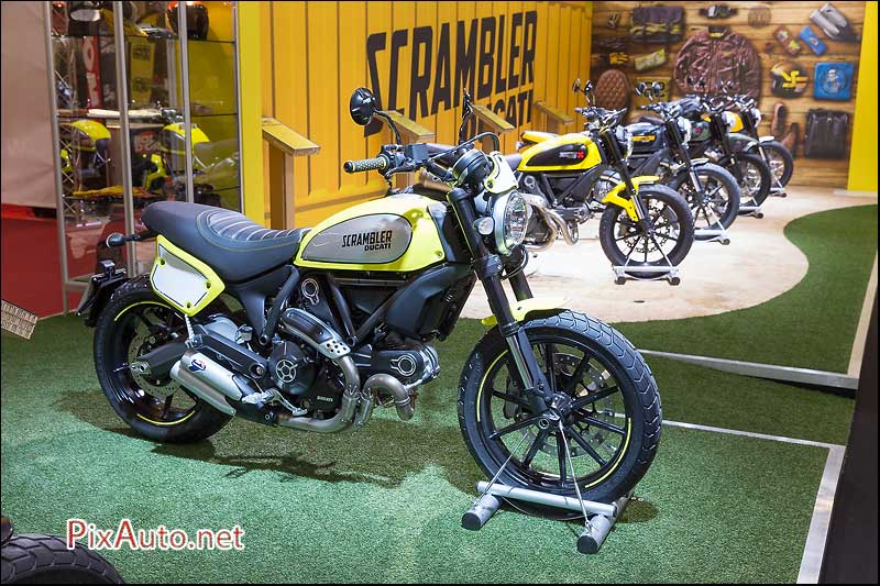 Salon-de-la-Moto, Scrambler Ducatii Flat Track Pro